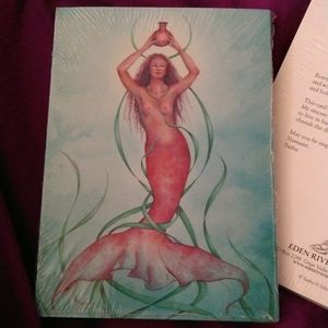 blank greeting cards, mermaid, Vessel by Sasha St John